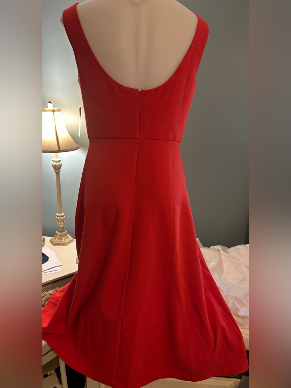 a new day Sleeveless Midi Dress in Rust Red - Picture 3 of 6